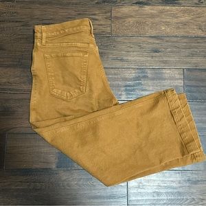 Lucky Brand Mid-Rise Crop Wide Leg Jean